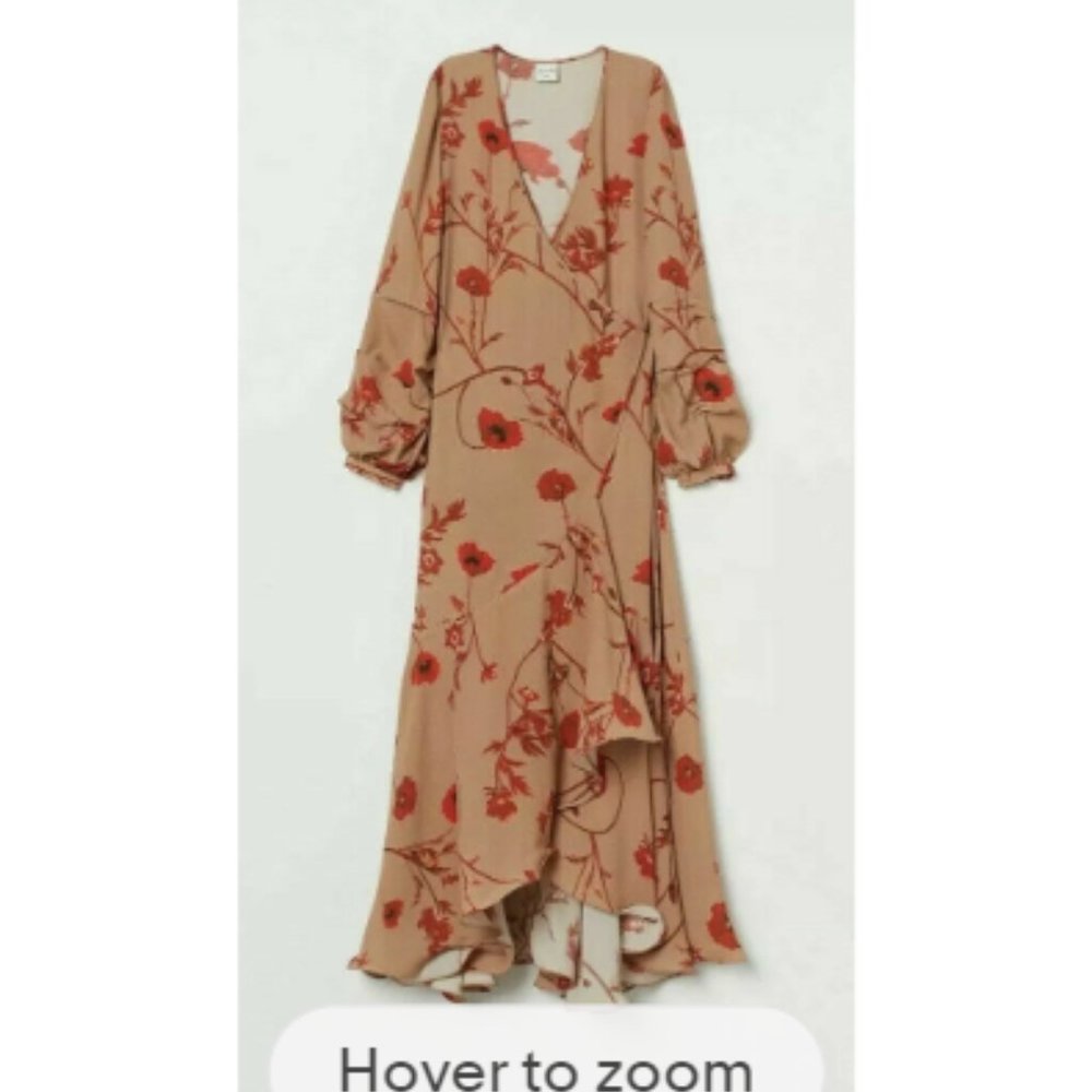 Floral wrap around
